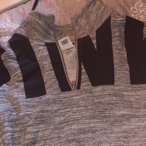 PINK quarter zip sweatshirt